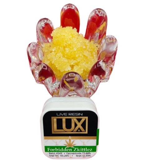 Lux forbidden Zkittlez Live Resin sugar for sale