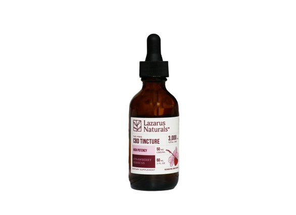 lazarus natural strawberry cbd tincture for sale